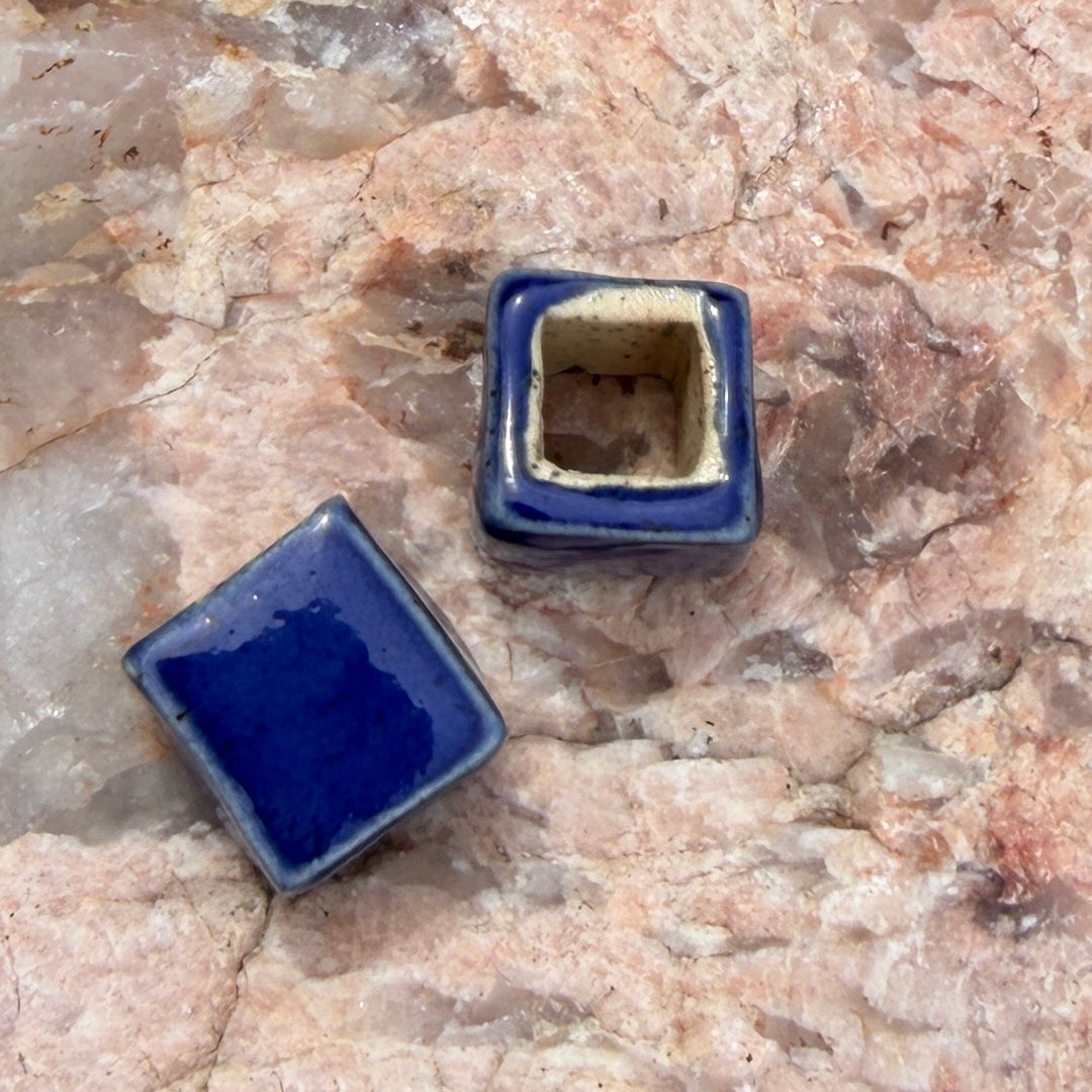 Set of 2 Ceramic Beads