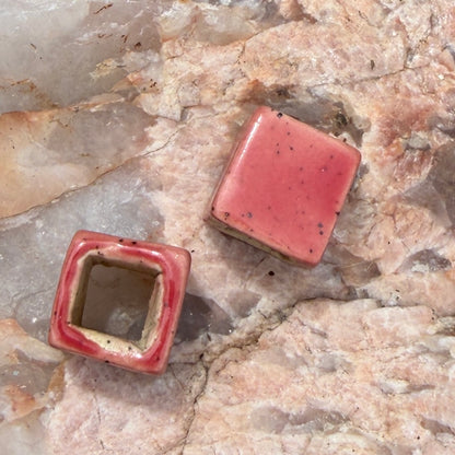 Set of 2 Ceramic Beads