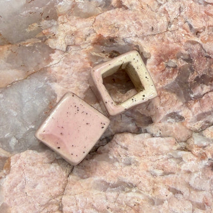 Set of 2 Ceramic Beads