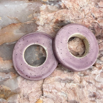 Set of 2 Ceramic Beads