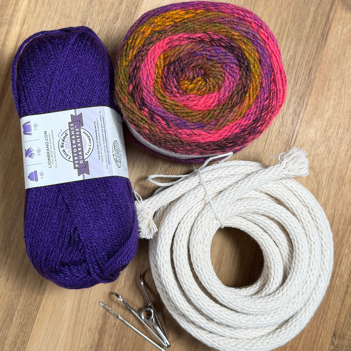 Yarn Coiled Basket Kit