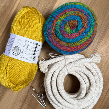 Yarn Coiled Basket Kit