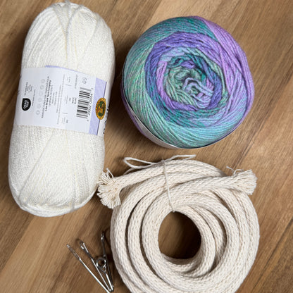 Yarn Coiled Basket Kit