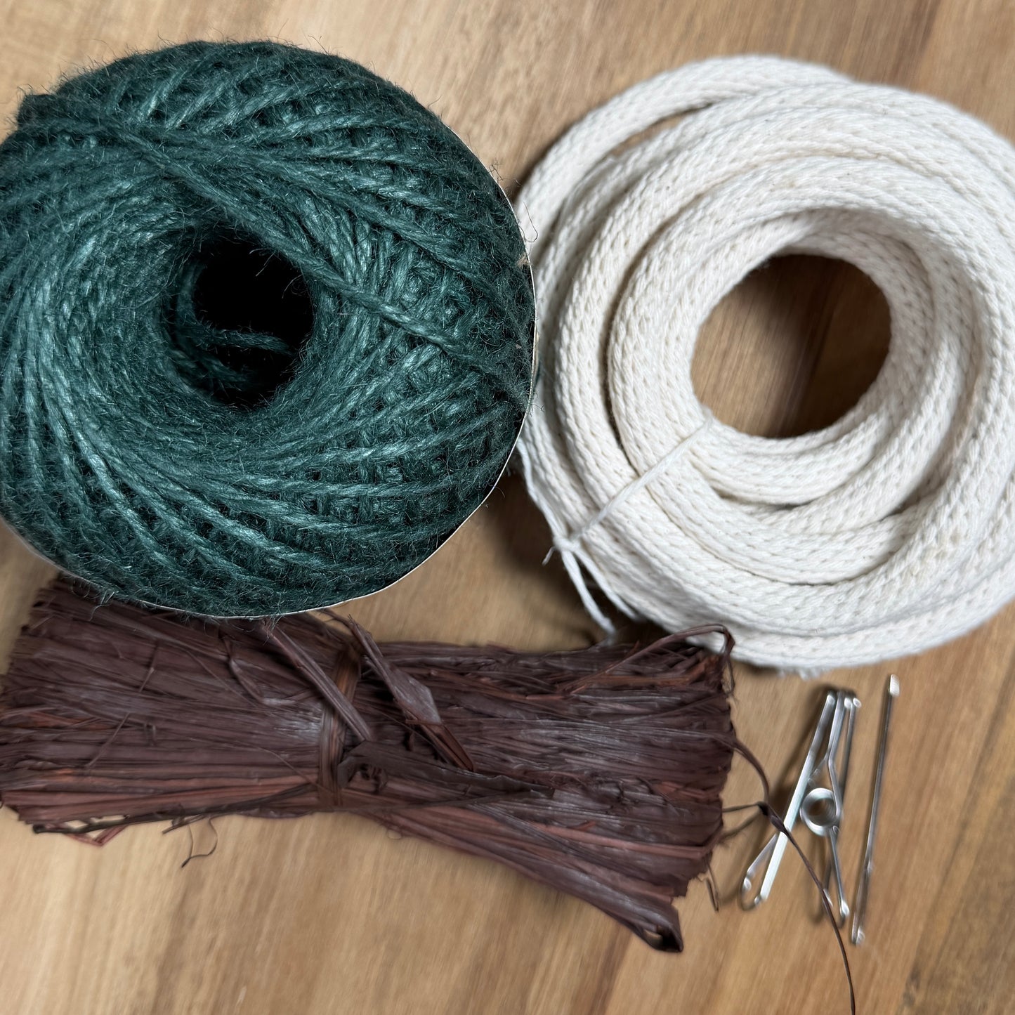Raffia and Twine Coiled Basket Kit