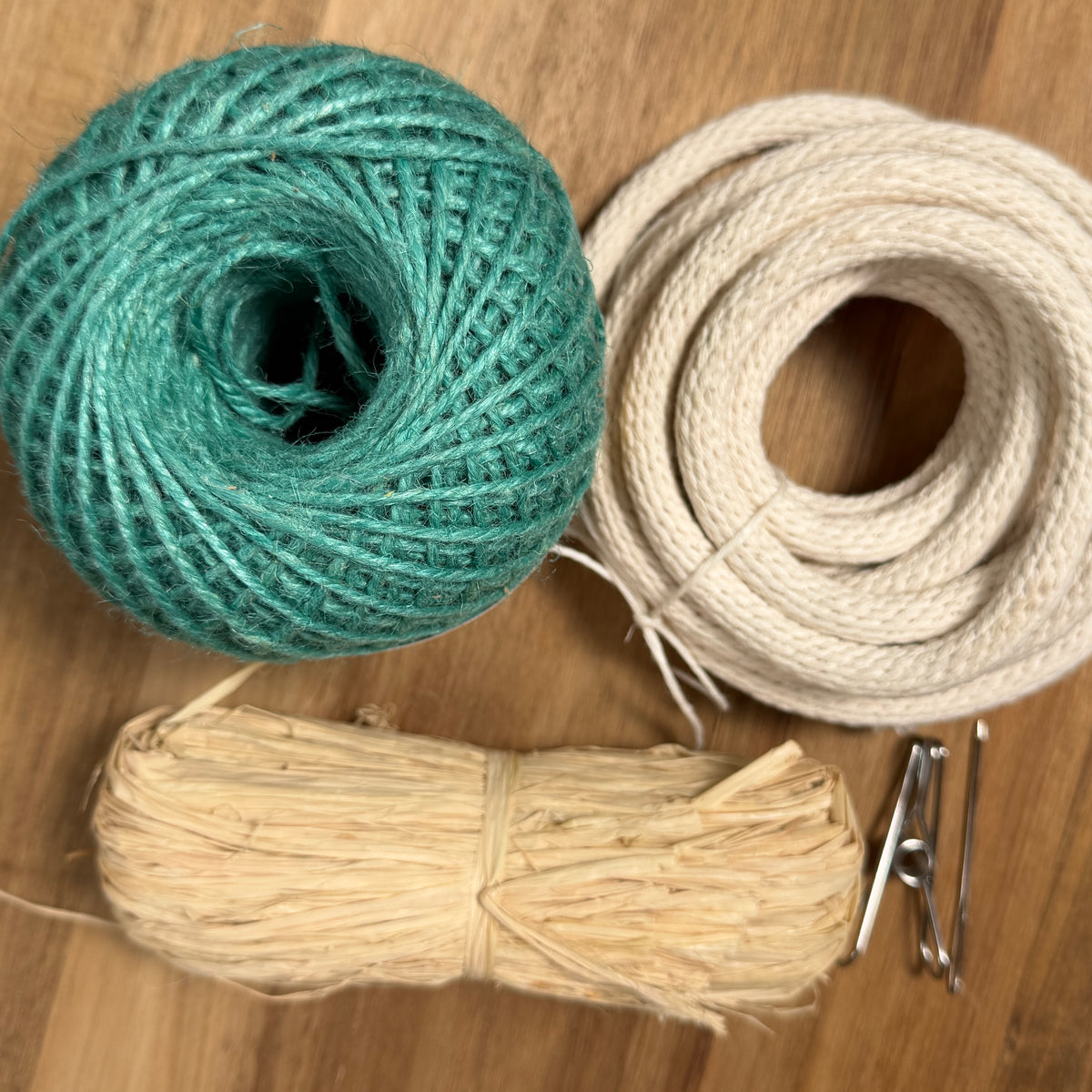 Raffia and Twine Coiled Basket Kit