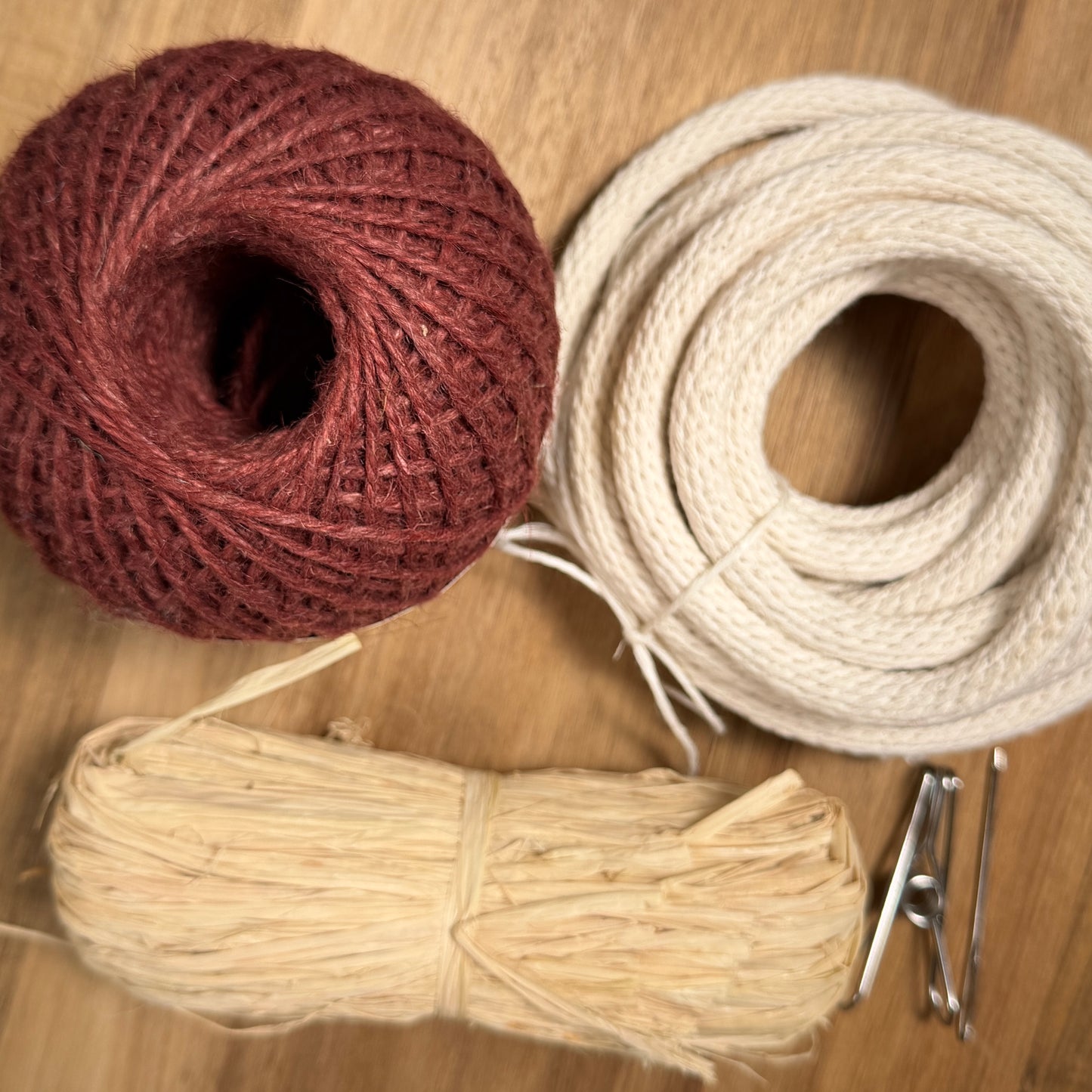 Raffia and Twine Coiled Basket Kit