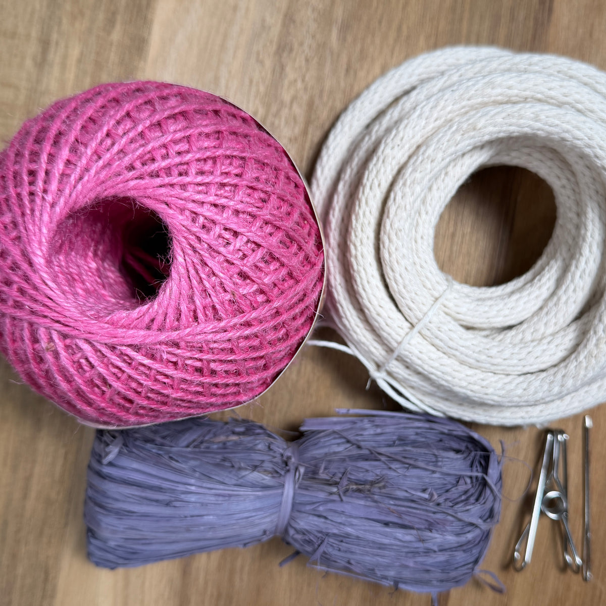 Raffia and Twine Coiled Basket Kit