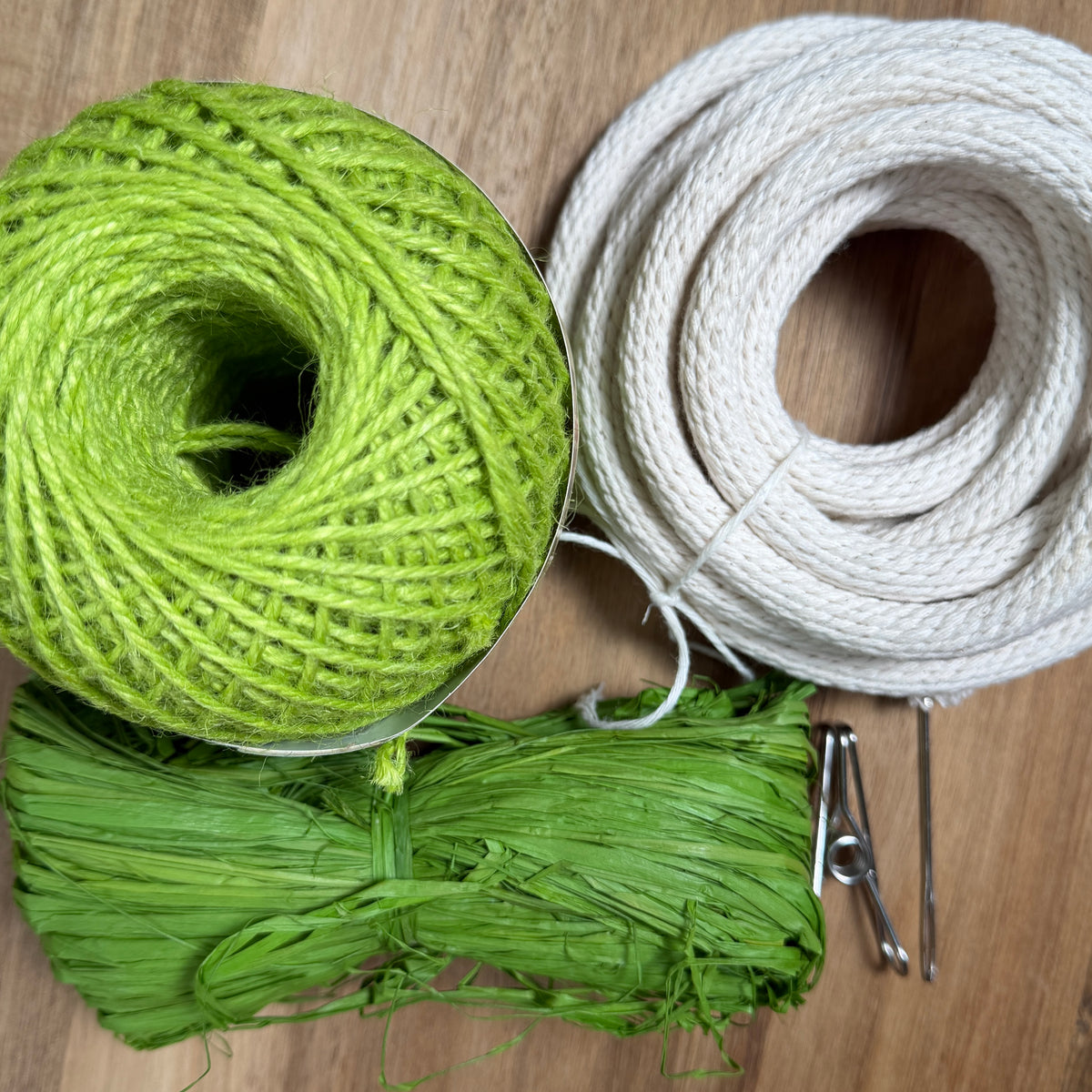 Raffia and Twine Coiled Basket Kit