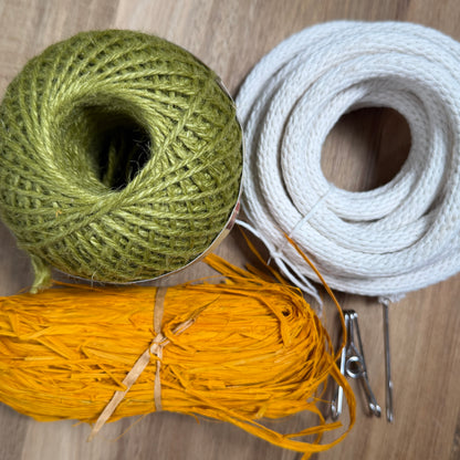 Raffia and Twine Coiled Basket Kit
