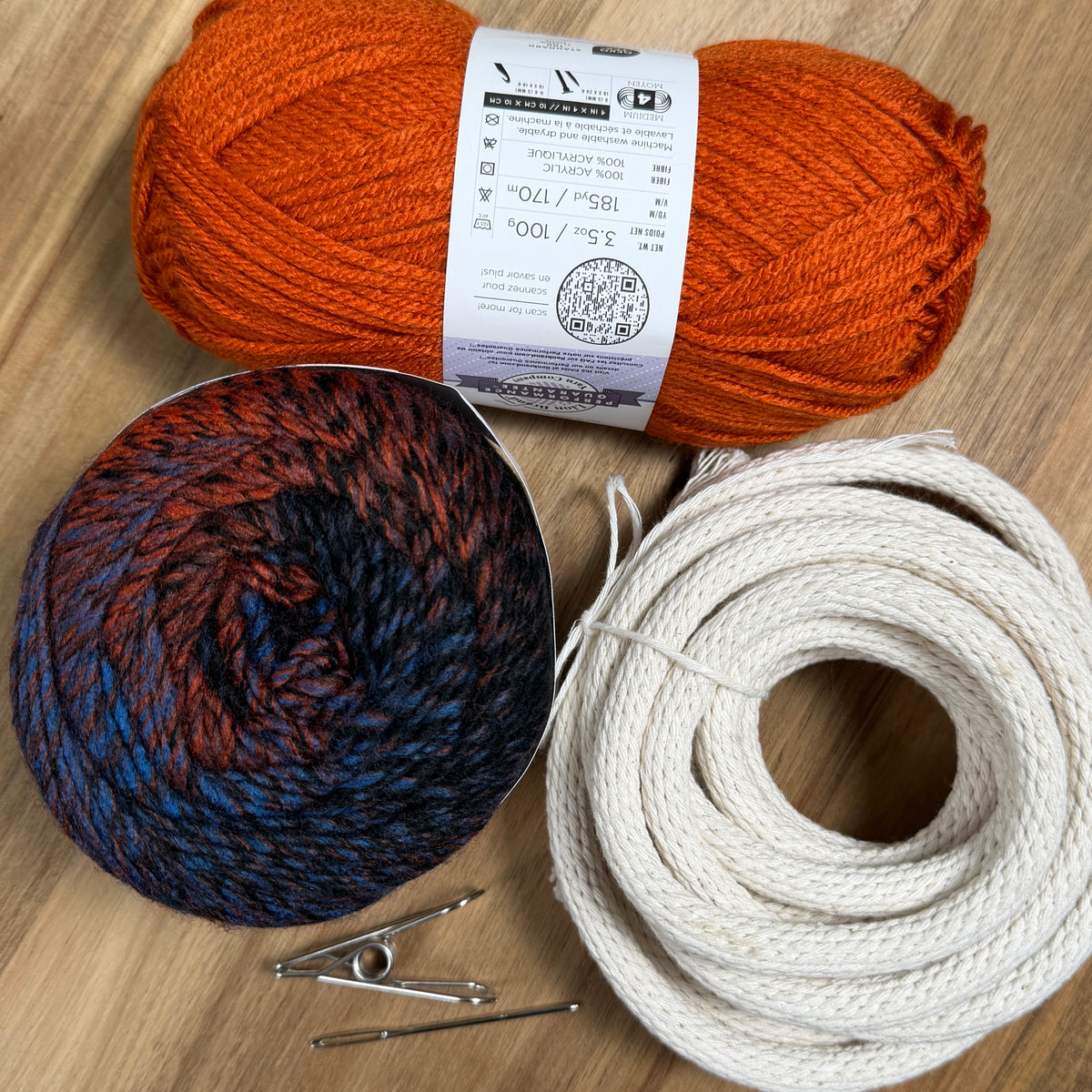 Yarn Coiled Basket Kit
