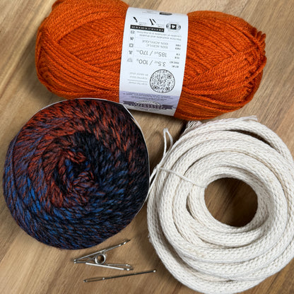 Yarn Coiled Basket Kit