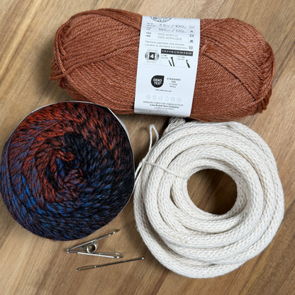 Yarn Coiled Basket Kit