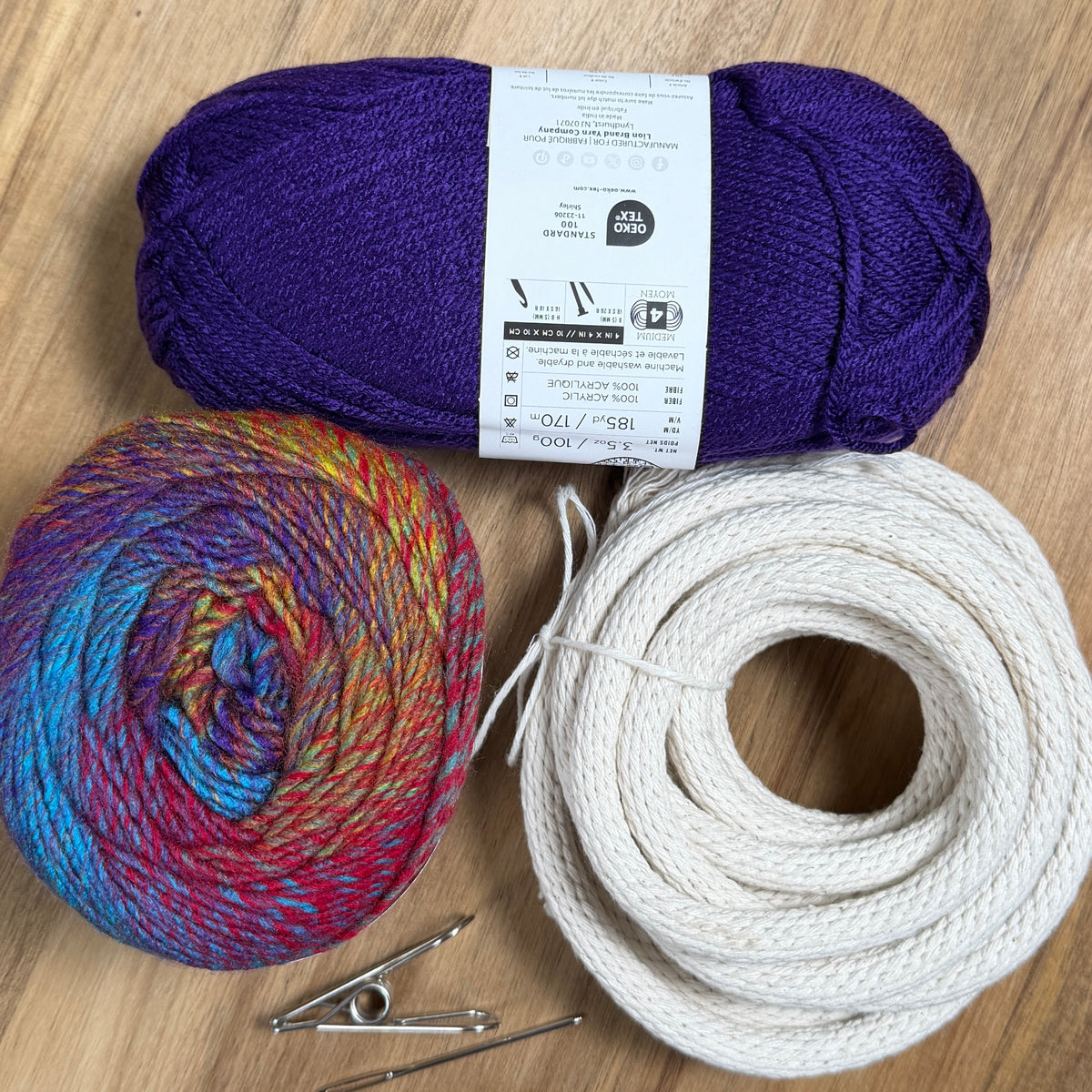 Yarn Coiled Basket Kit