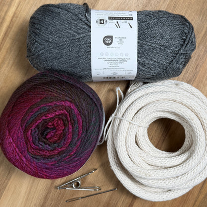 Yarn Coiled Basket Kit