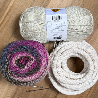 Yarn Coiled Basket Kit
