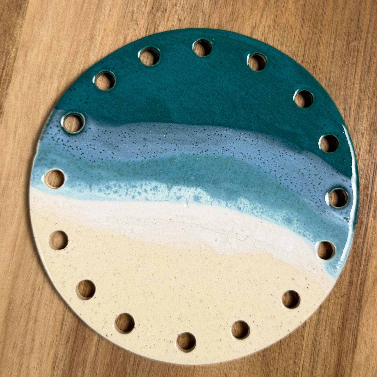 Ceramic Base for Baskets