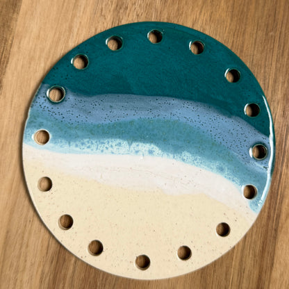 Ceramic Base for Baskets