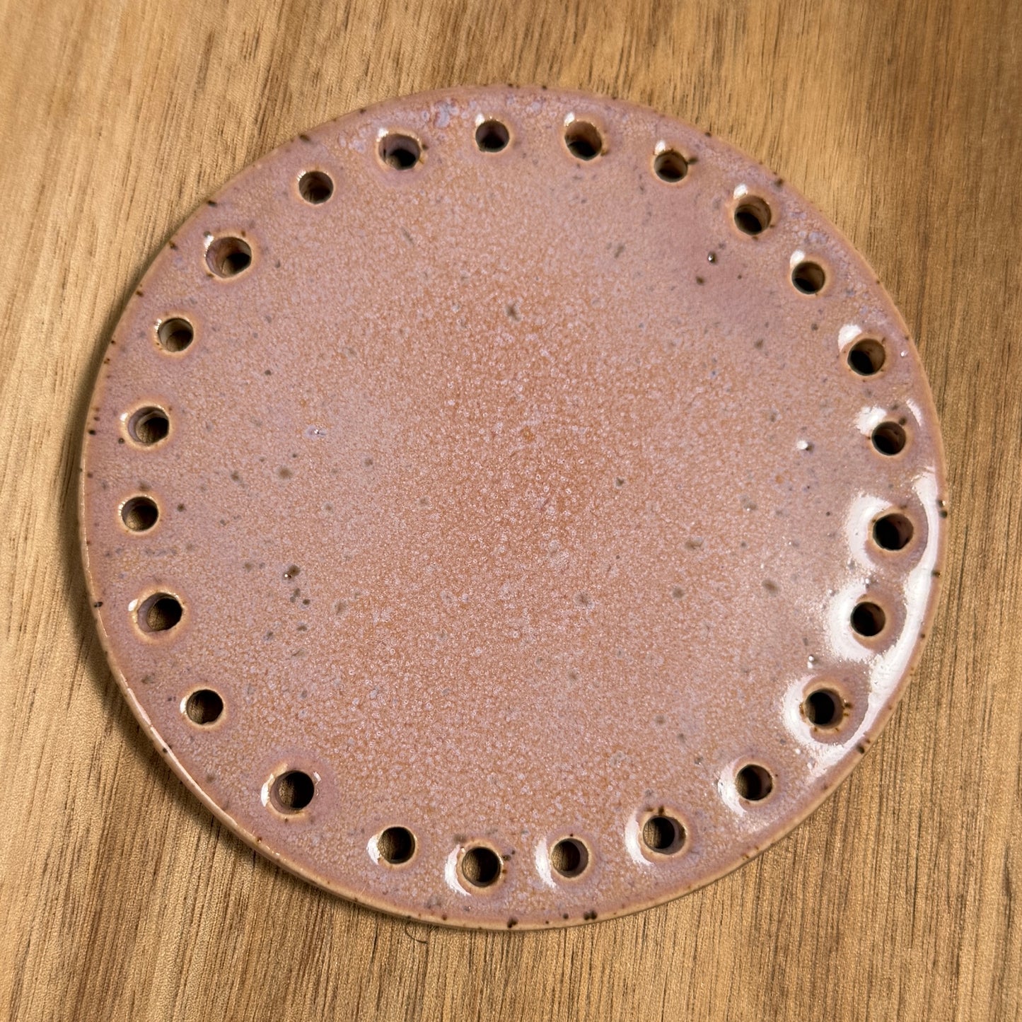 Ceramic Basket Base for Yarn