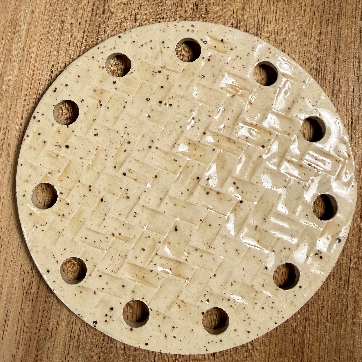 Ceramic Base for Baskets