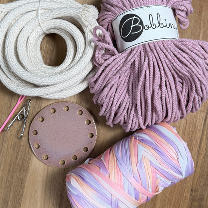 Coiled Basket Bundle with a Ceramic Base - Limited Edition