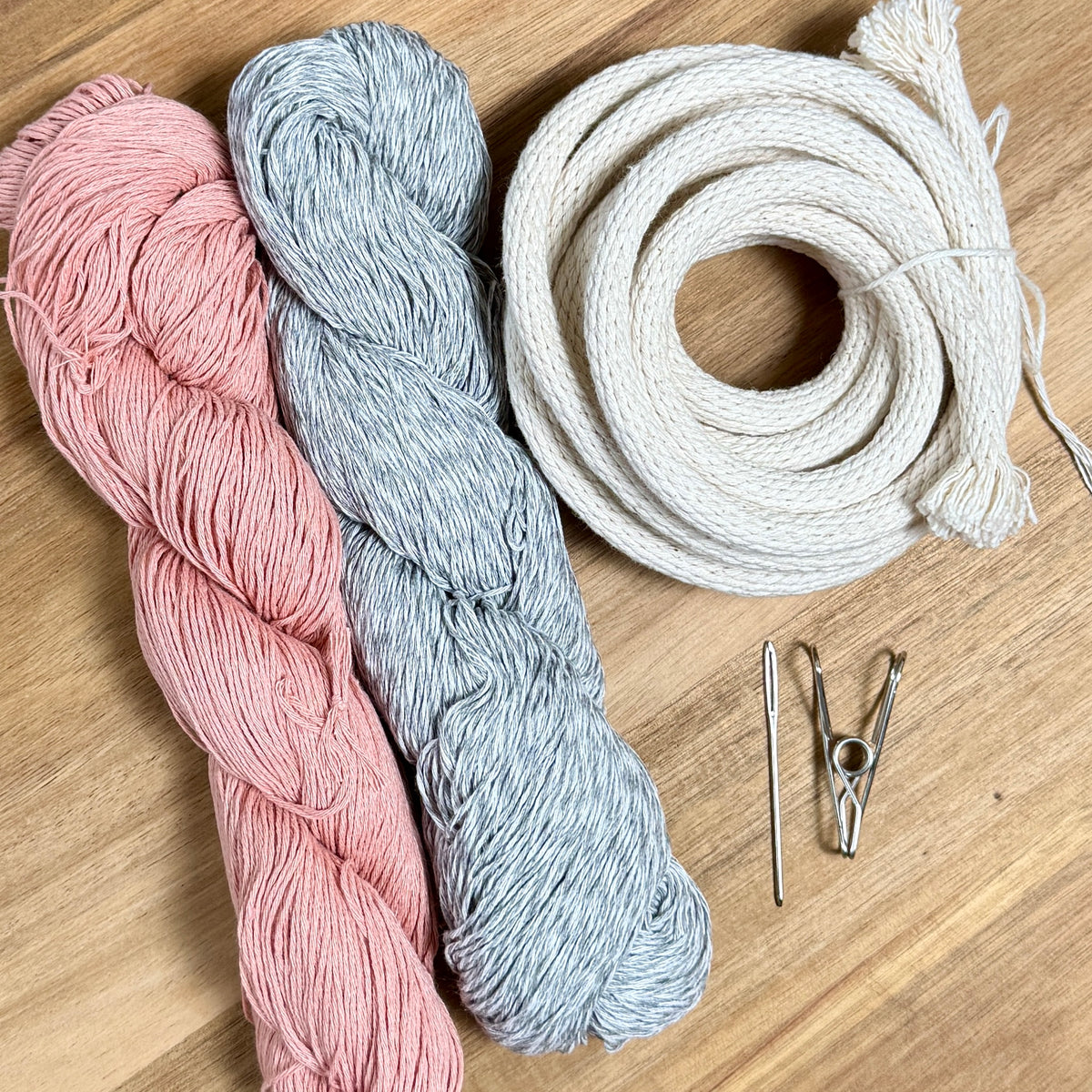Cotton Yarn Coiled Basket Kit