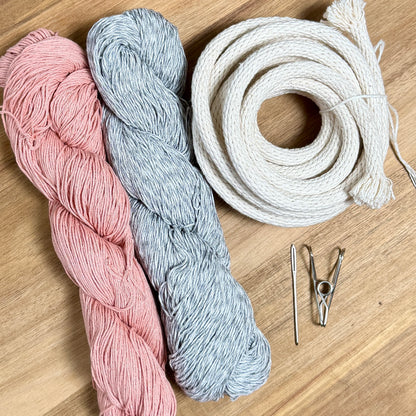 Cotton Yarn Coiled Basket Kit