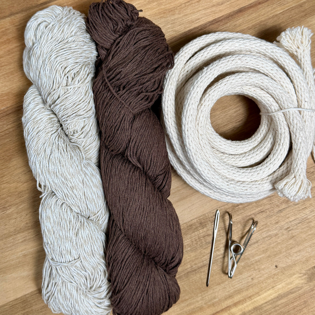 Cotton Yarn Coiled Basket Kit