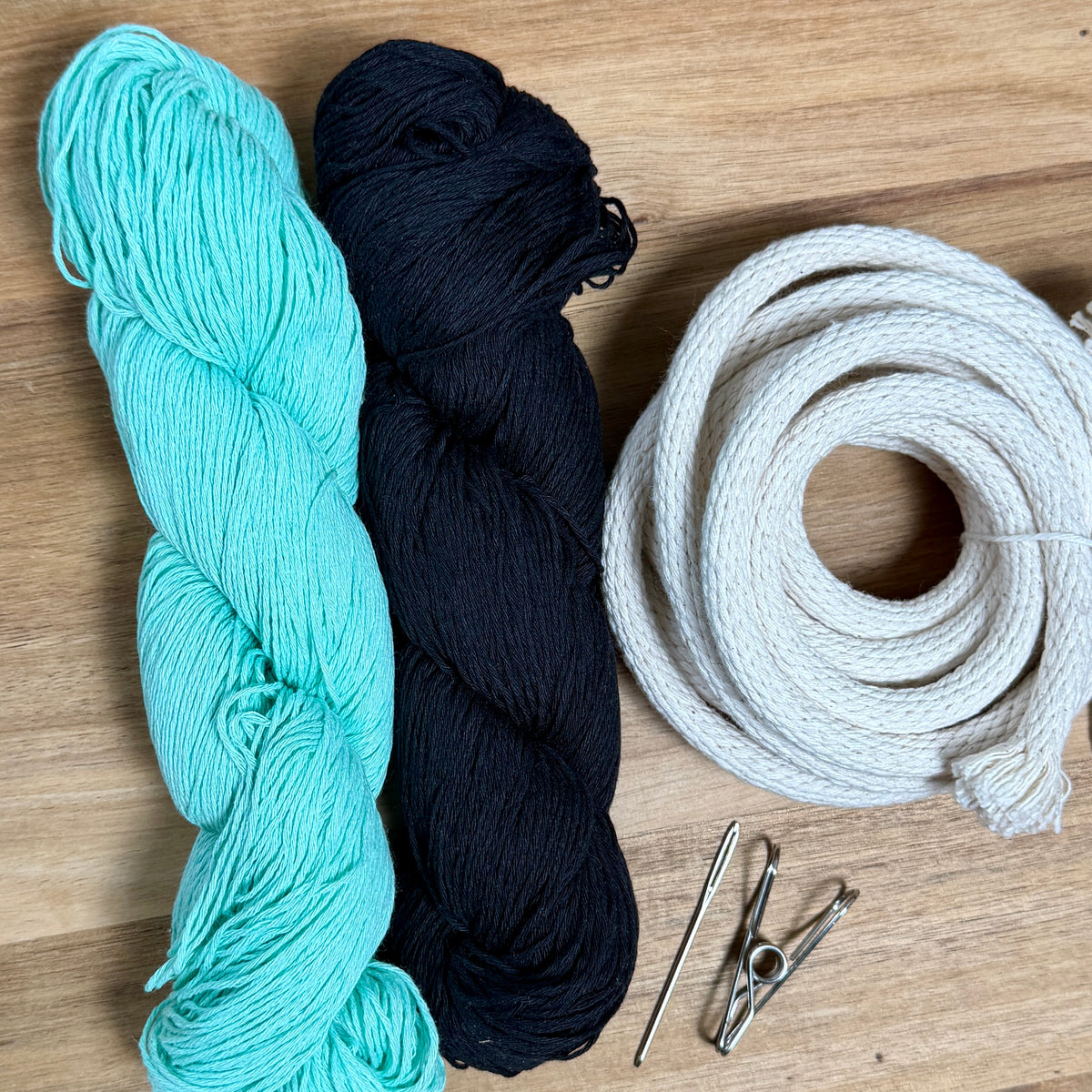 Cotton Yarn Coiled Basket Kit