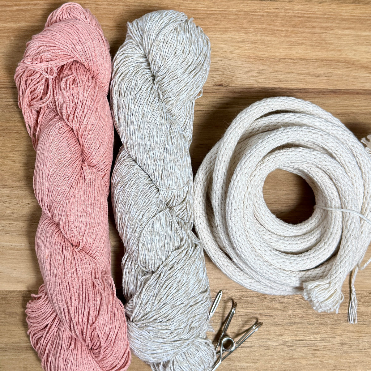 Cotton Yarn Coiled Basket Kit