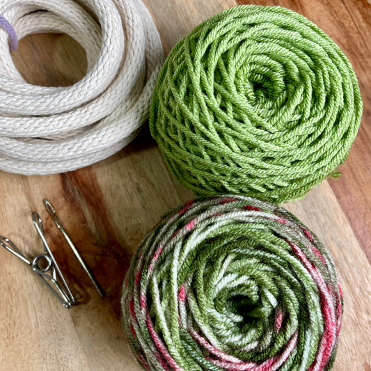 Yarn Coiled Basket Kit