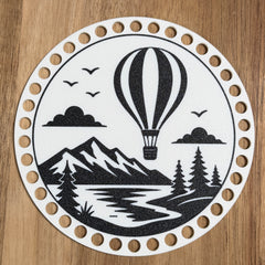 Hot Air Balloon Base for Basket Making