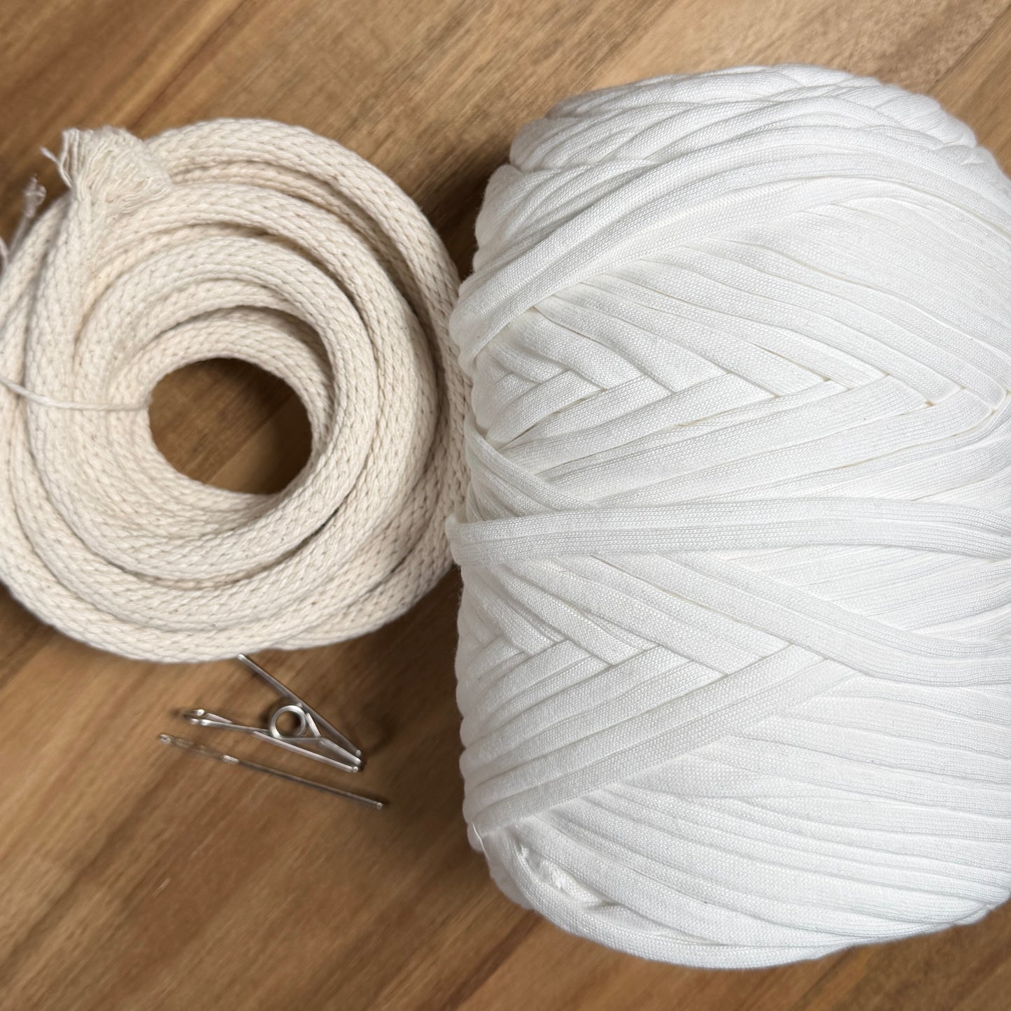 Limited Edition Eco T-Shirt Yarn Coiled Basket Kit