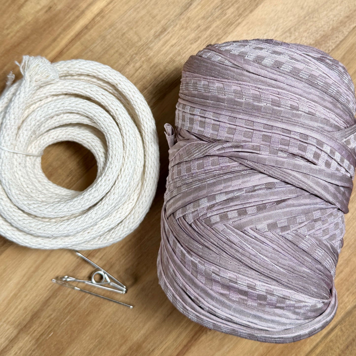 Limited Edition Eco T-Shirt Yarn Coiled Basket Kit