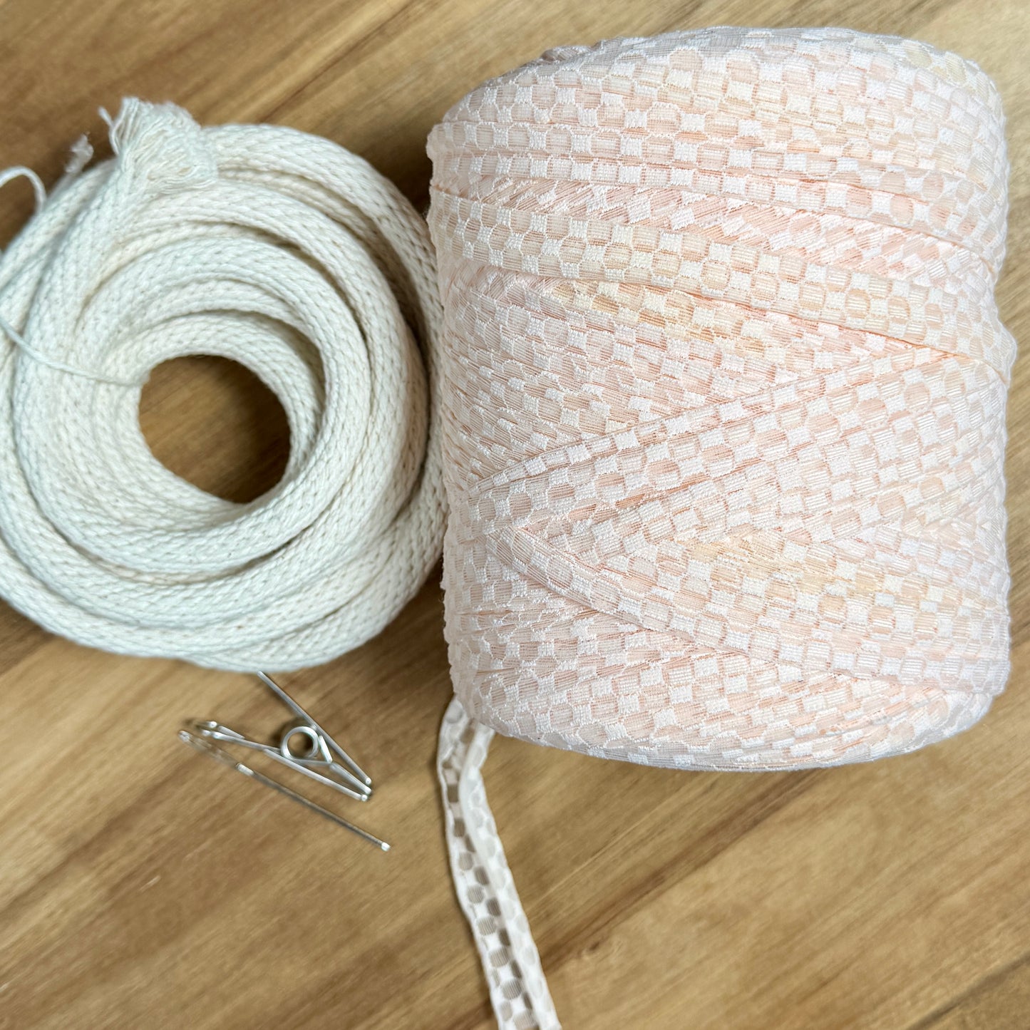 Limited Edition Eco T-Shirt Yarn Coiled Basket Kit