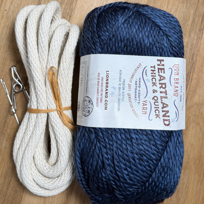 V-Stitch Yarn Coiled Basket Kit