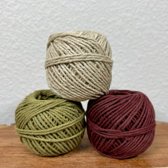 3-Pack Hemp Yarn Set