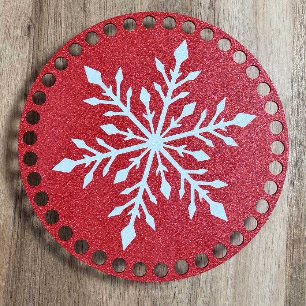 Snowflake Pedestal Basket Base