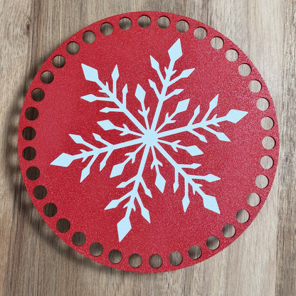 Snowflake Pedestal Basket Base