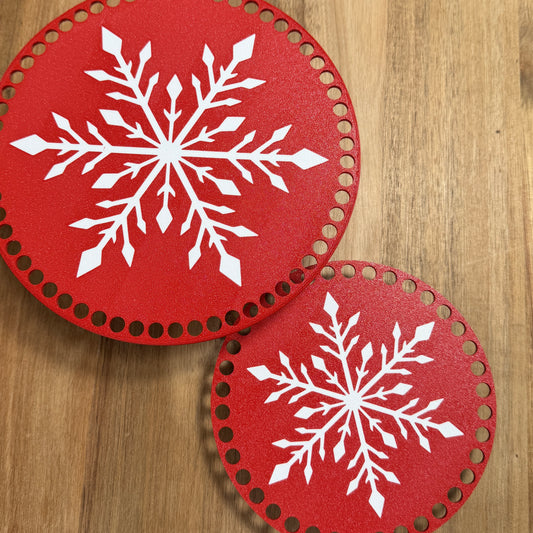 Snowflake Pedestal Basket Base