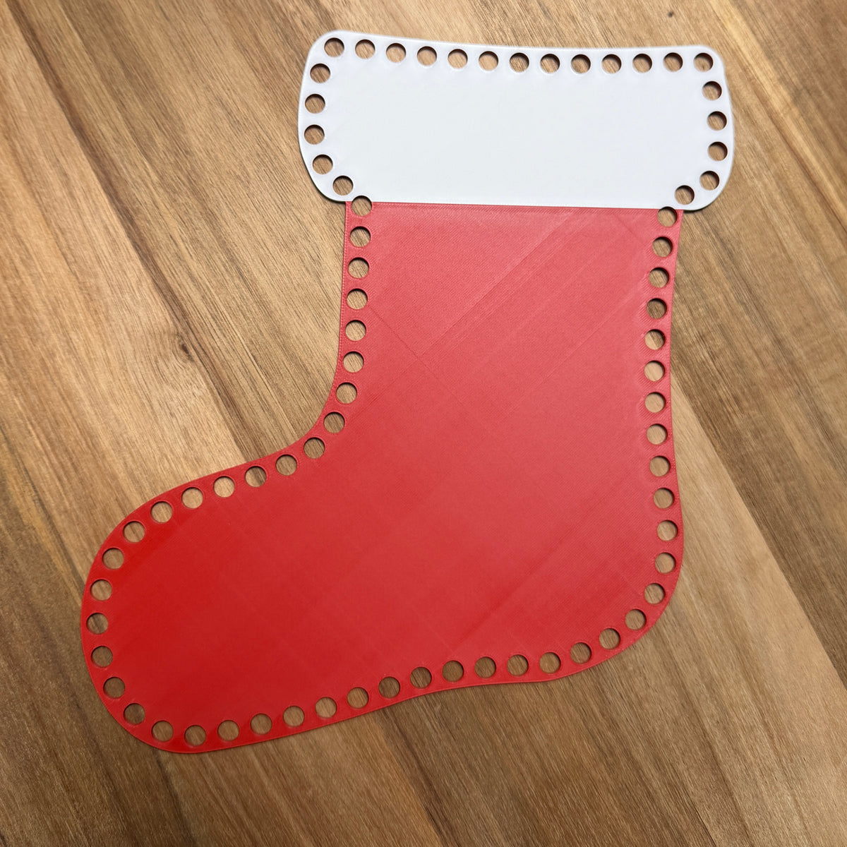 Personalized Stocking Base for Basket Making