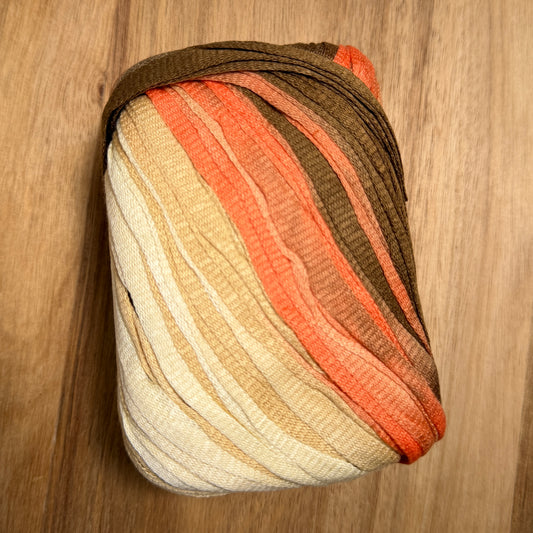 Self Striping Ribbon Yarn