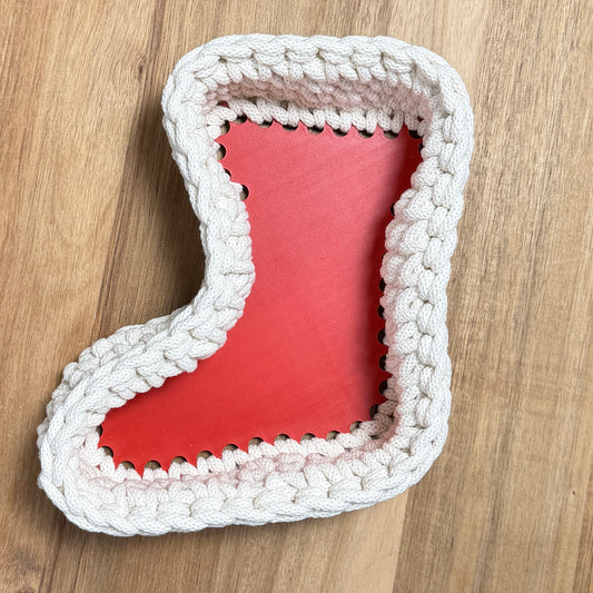 Stocking Base for Basket Making