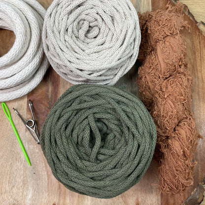 Textured Coiled Basket Weaving Kit