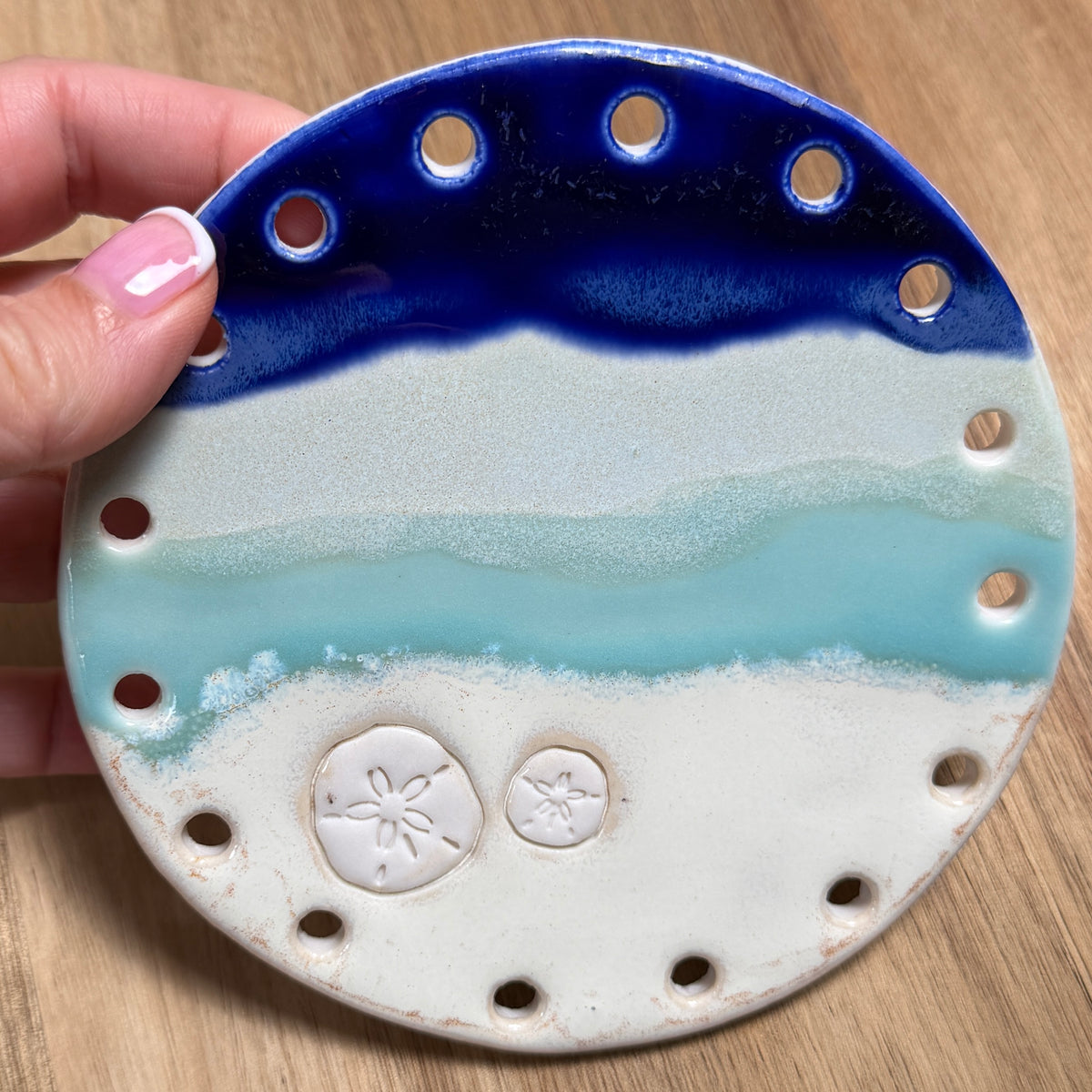 Ceramic Base for Baskets
