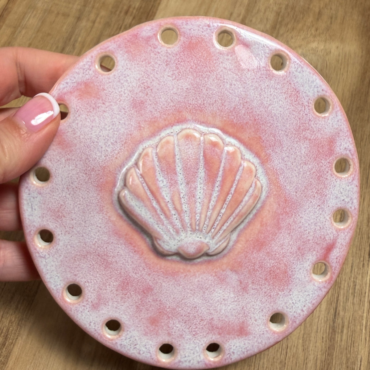Ceramic Base for Baskets