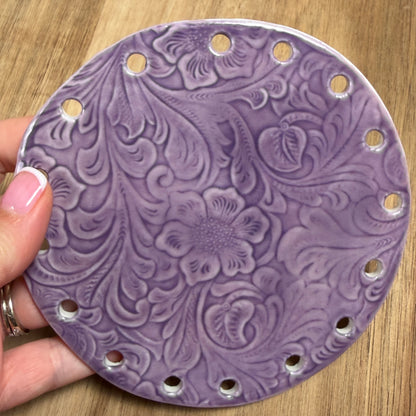 Ceramic Base for Baskets