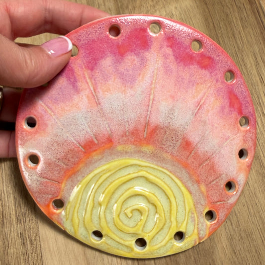 Ceramic Base for Baskets