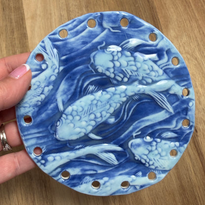 Ceramic Base for Baskets