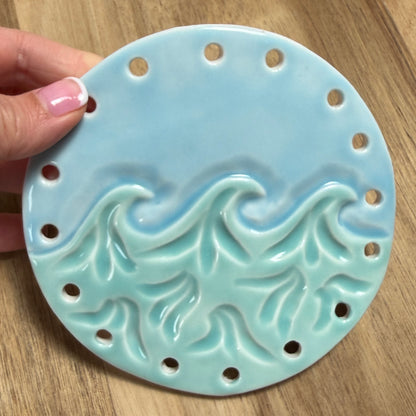 Ceramic Base for Baskets