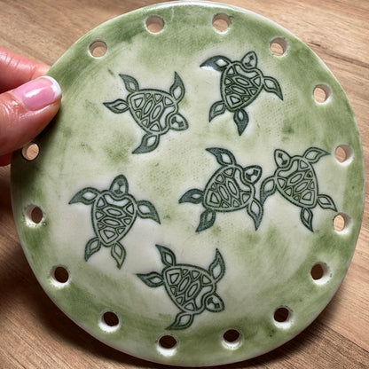 Ceramic Base for Baskets